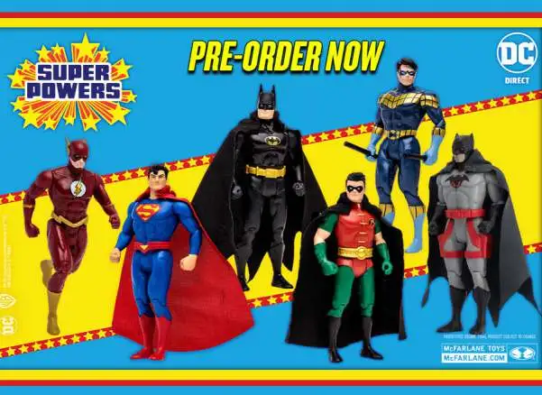 New McFarlane Toys DC Direct Super Powers Figures!