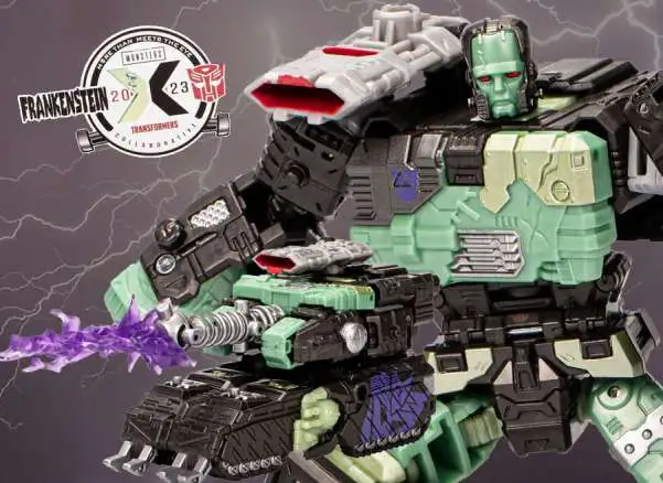 Transformers Frankentron Universal Monsters Mash Up!