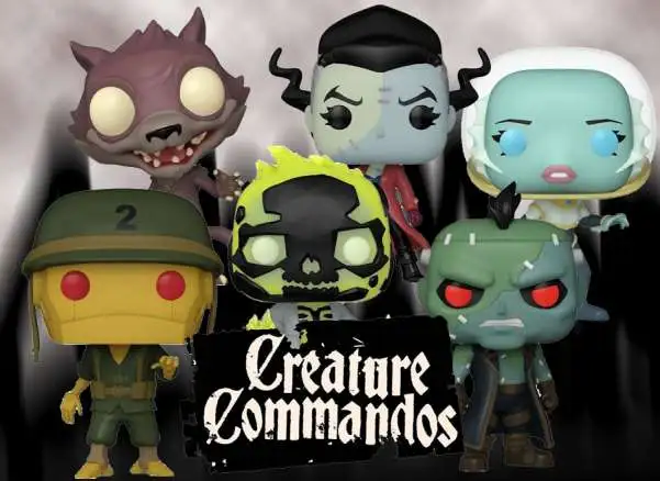 New From Funko - Creature Commandos!