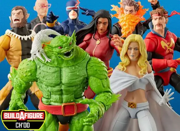 New Marvel Legends Build A Figure Ch'od Series!