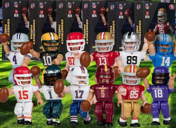 New McFarlane NFL Construct-A-Figures!