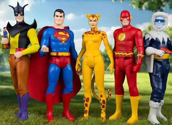 New DC Super Friends Retro Action Figures!