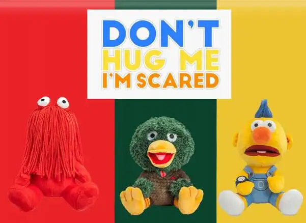 Don't Hug Me I'm Scared Phunny Plush!