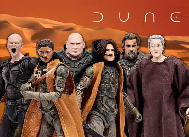 New Dune: Part 2 Action Figures!