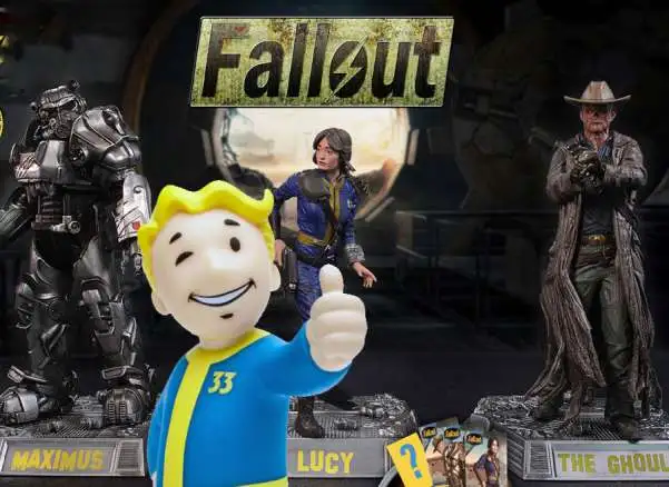 McFarlane Fallout Movie Maniacs Gold Label Figures!