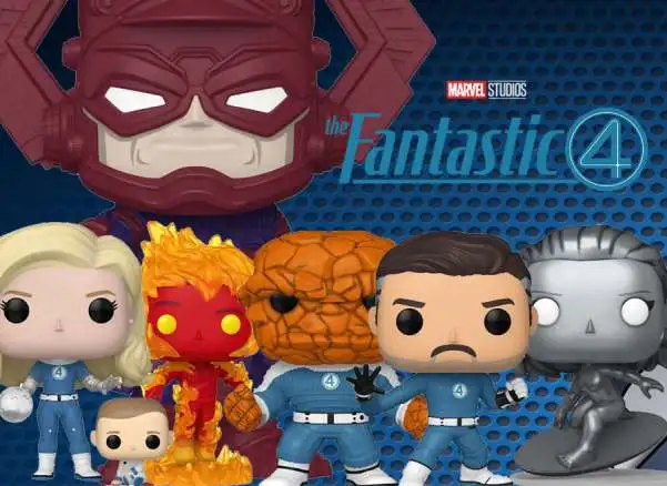 New Fantastic 4 First Steps Funko Pops!
