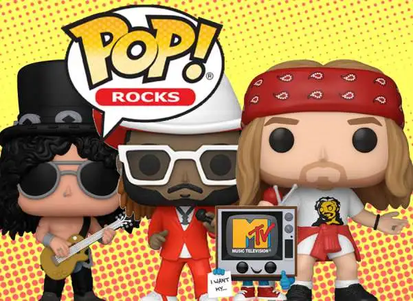 New Funko Pop! Rocks and More!