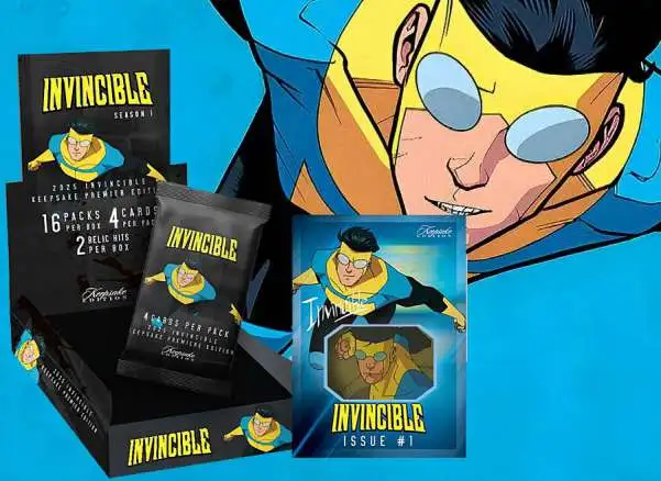 Amazing New Invincible Licensed Trading Cards!