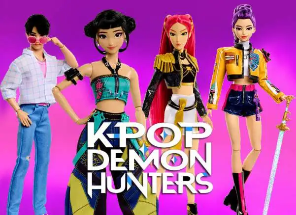 New KPop Demon Hunters Figures!