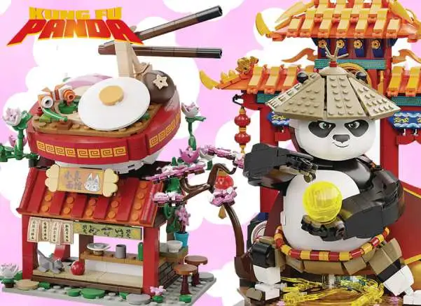 New Kung Fu Panda Building Sets!