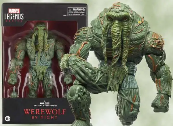 New Werewolf by Night Marvel Legends Man-Thing!