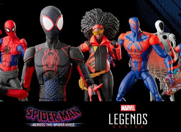 Across the Spider-Verse Toys are Here!