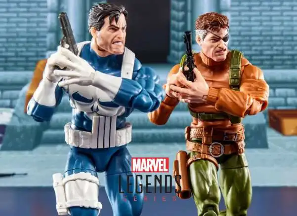 Marvel Legends Gamerverse Punisher & Nick Fury!