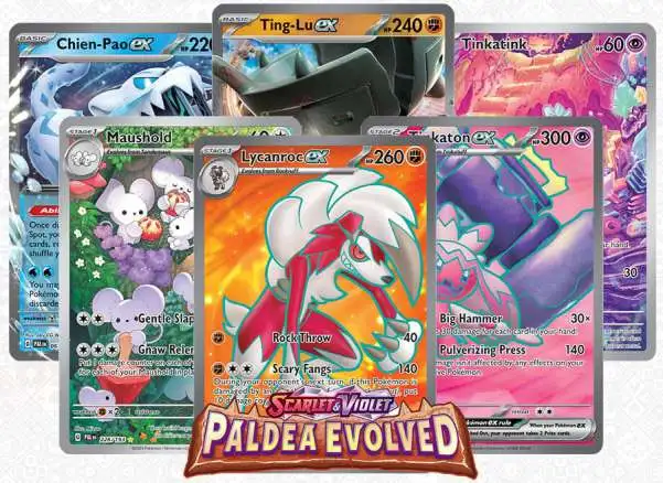 Pokemon Paldea Evolved Singles are HERE!