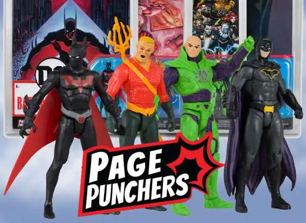 New McFarlane DC Page Punchers Figures!