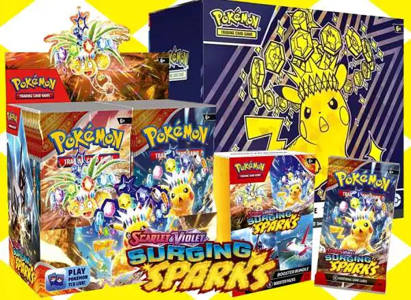 New Release - Pokemon Surging Sparks is Shipping!