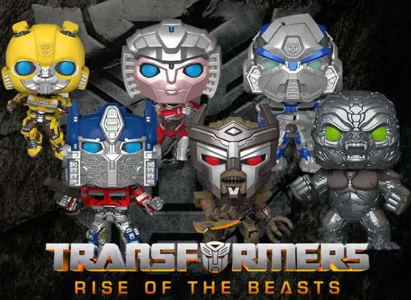 Transformers Rise of the Beasts Funko Pops!