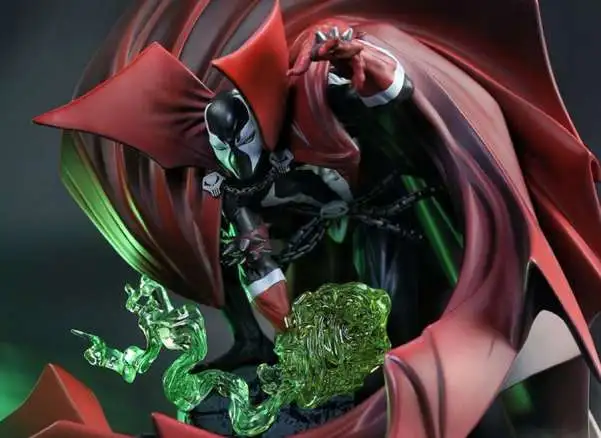 McFarlane Toys Spawn: Black & White & Red All Over Statue!