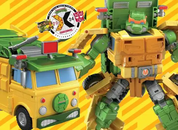 Transformers x Teenage Mutant Ninja Turtles Party Wallop Wagon!
