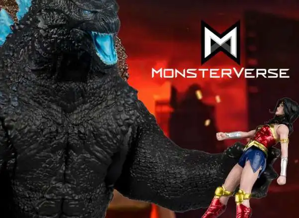 New Wonder Woman vs Godzilla Monsterverse 2-Pack!
