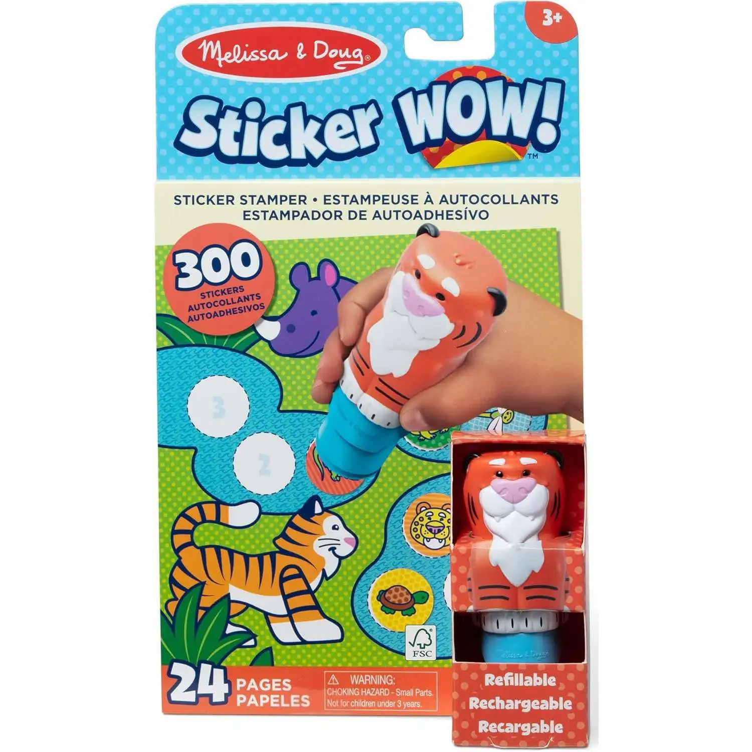 Sticker WOW! Tiger Activity Book [300 Stickers!]