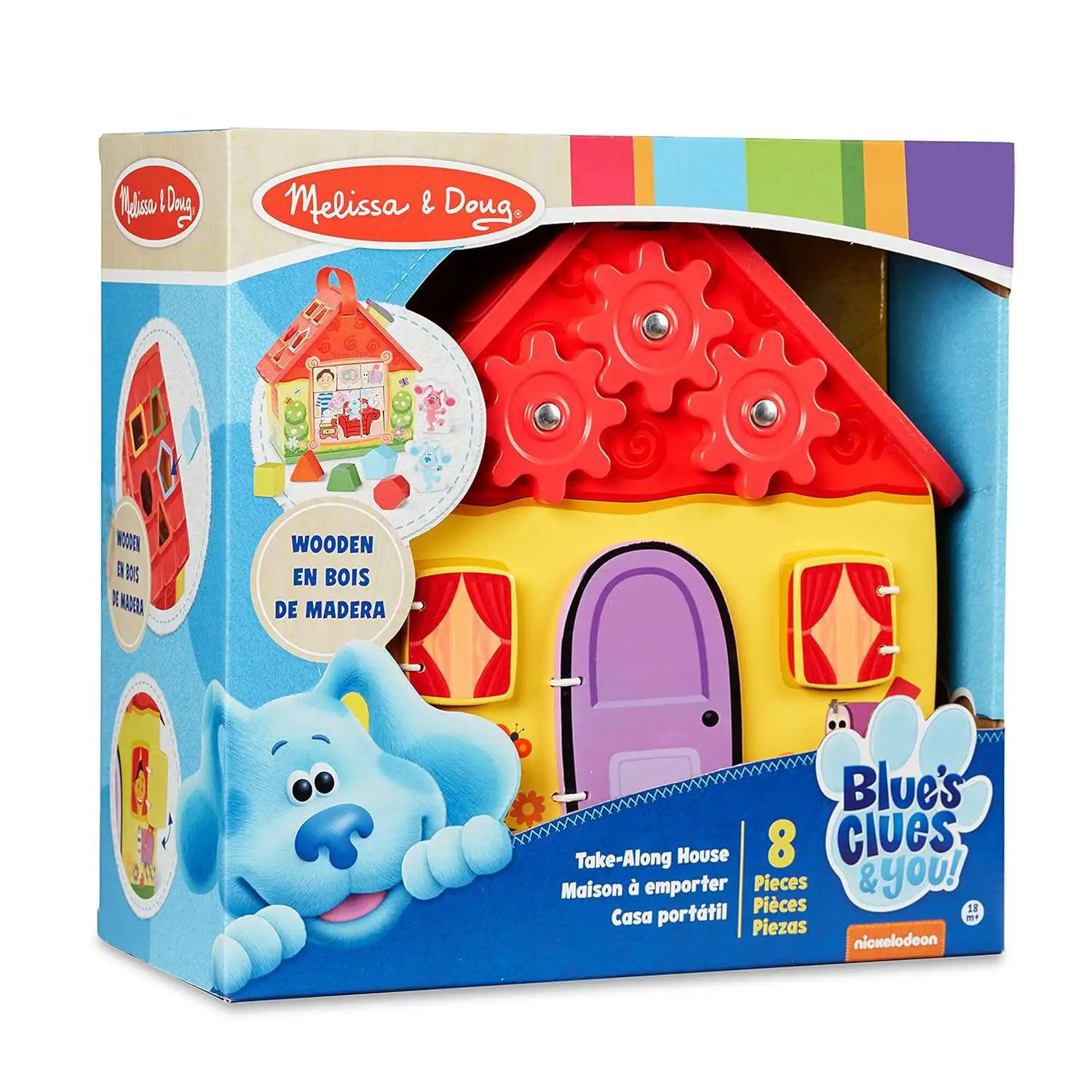Blue's Clues & You! Take-Along House Playset [Damaged Package]