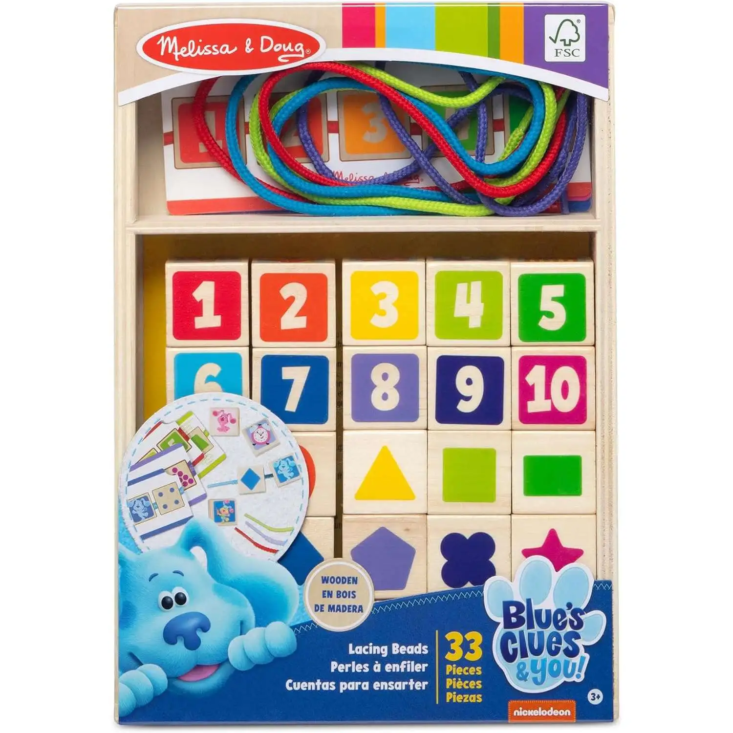 Blue's Clues & You! Lacing Beads Playset