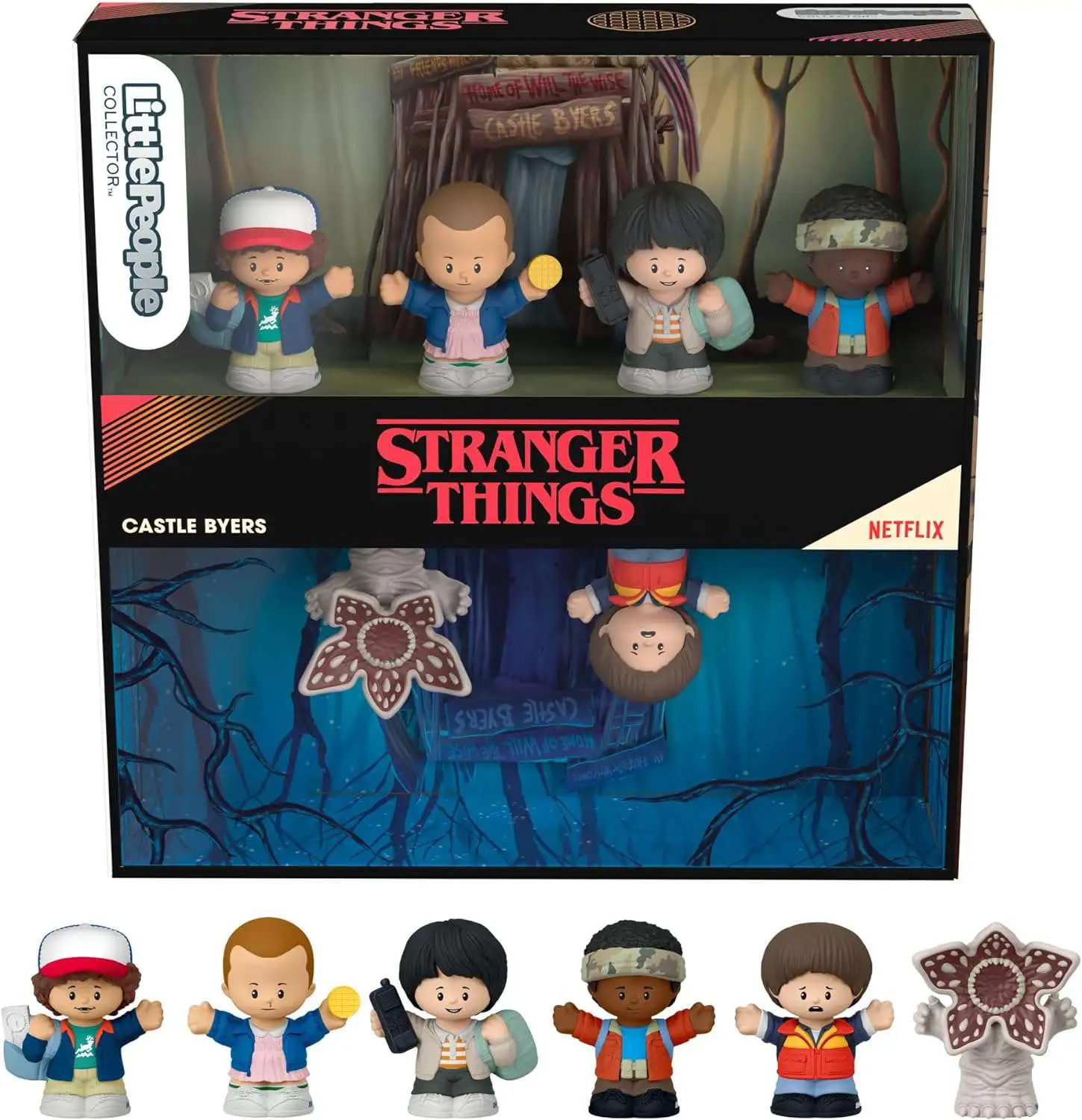 Stranger popular Things Collectible Action Figures (Will, Dustin, Demogorgon)