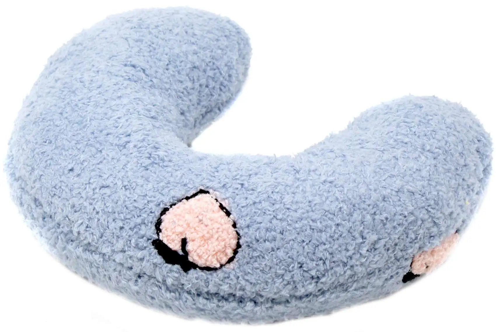Cat Pillow Blue (Peach)