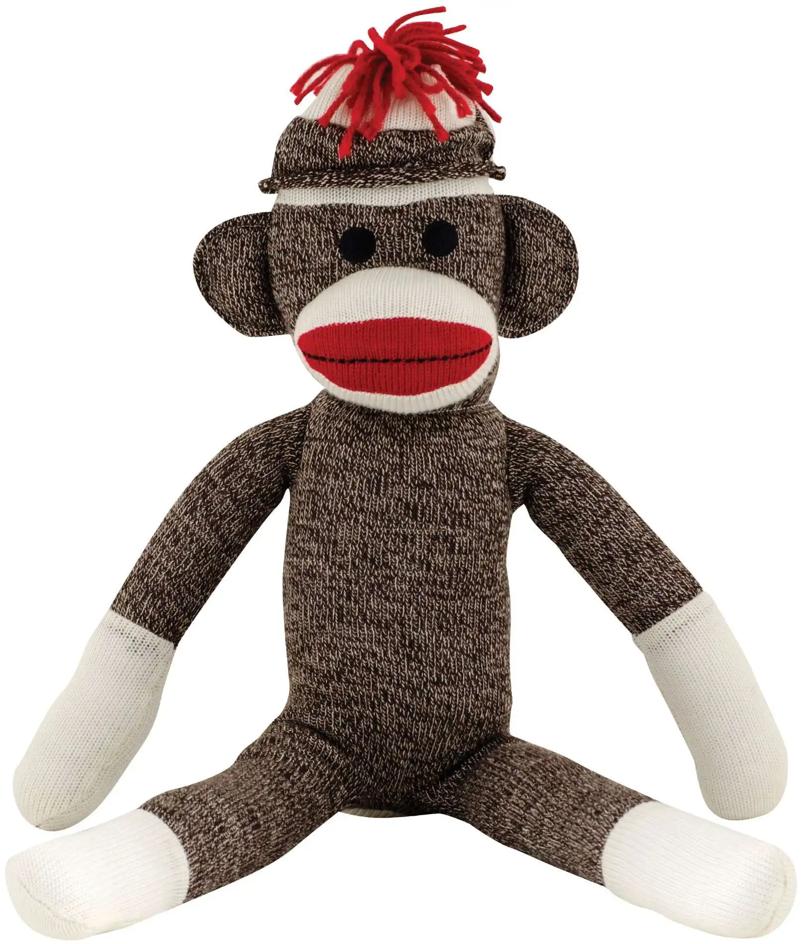 Sock Monkey 20-Inch Plush