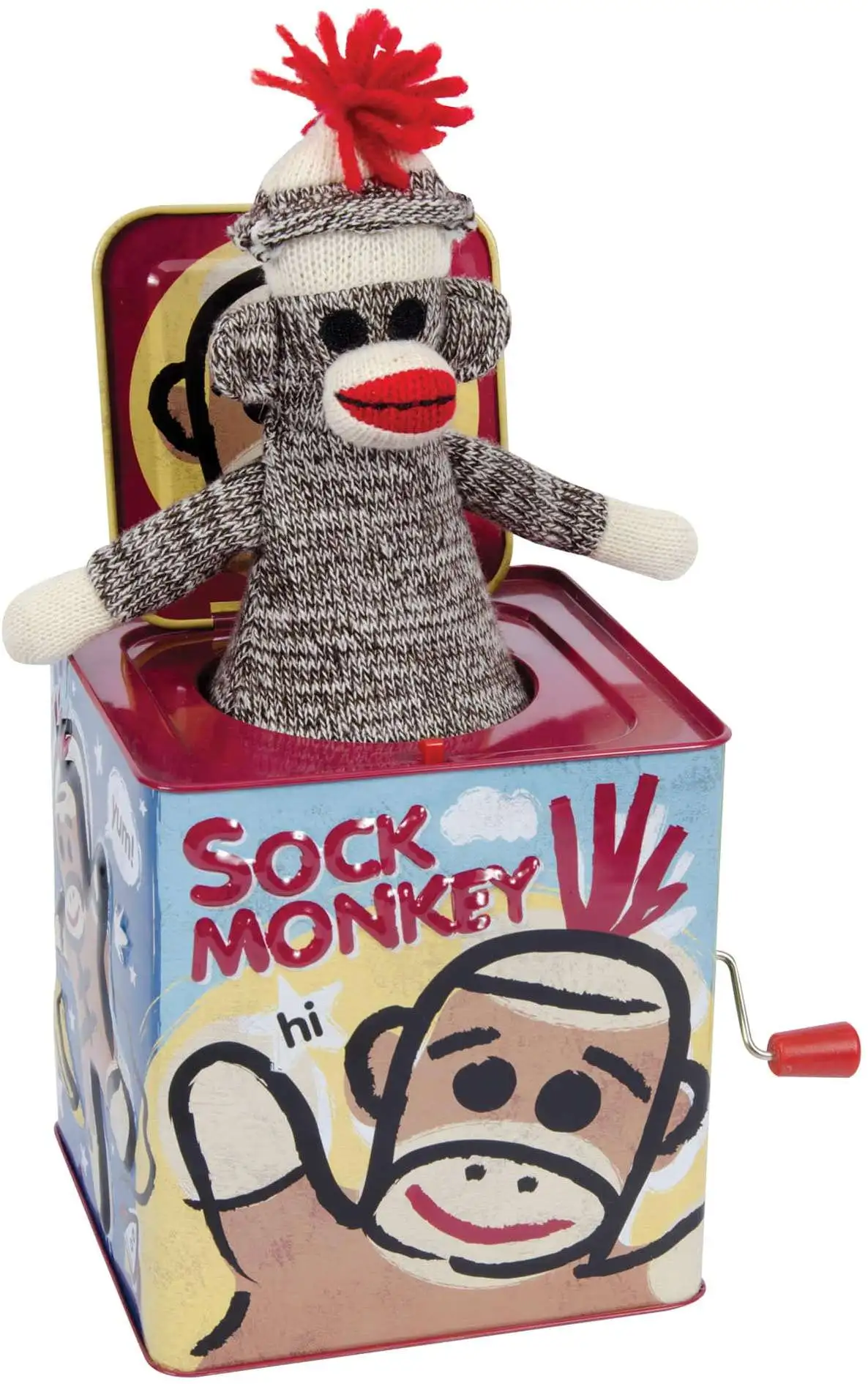 Sock Monkey Jack in the Box