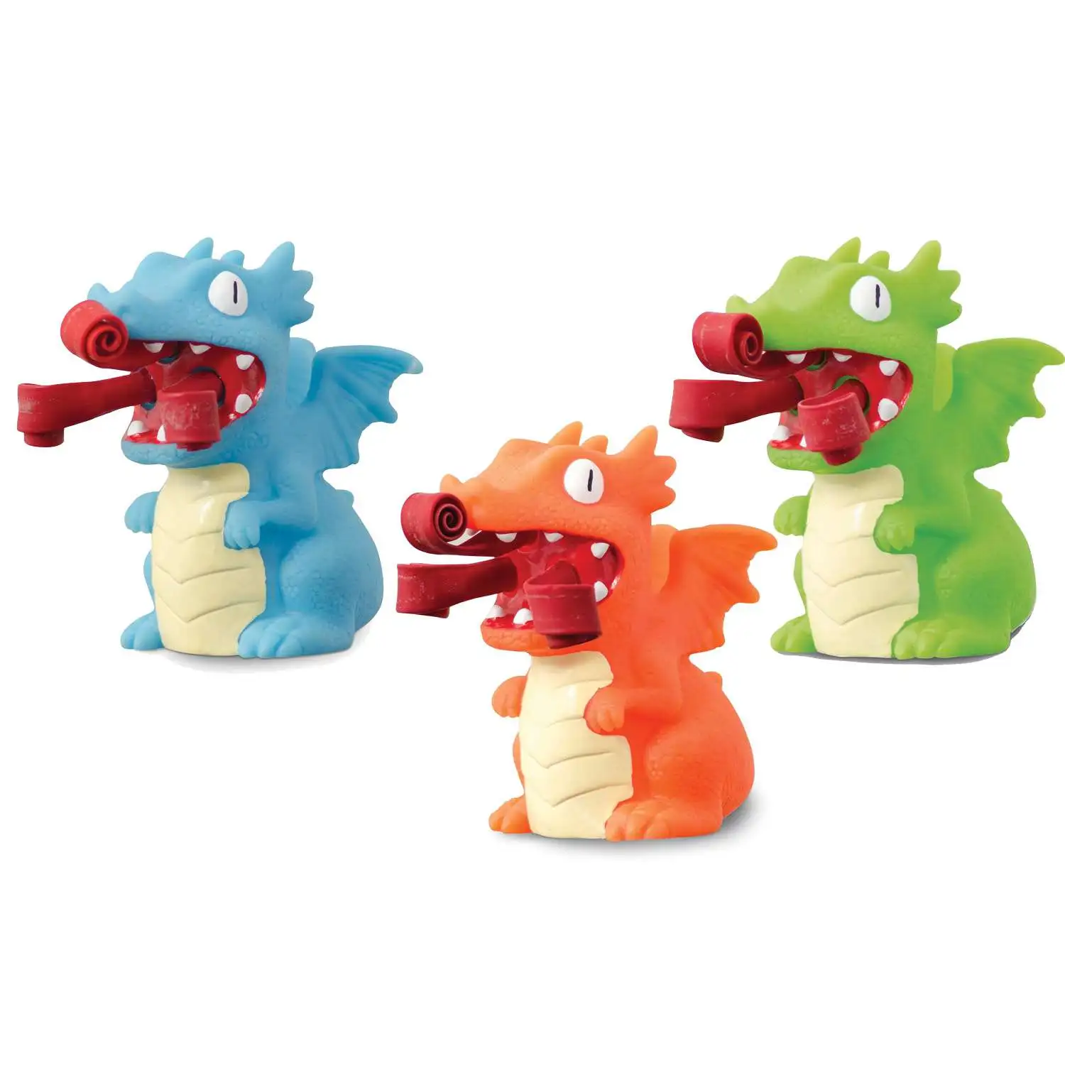 Fire Breathing Dragons Fire Breathing Dragon Squeeze Toy [1 RANDOM Color]