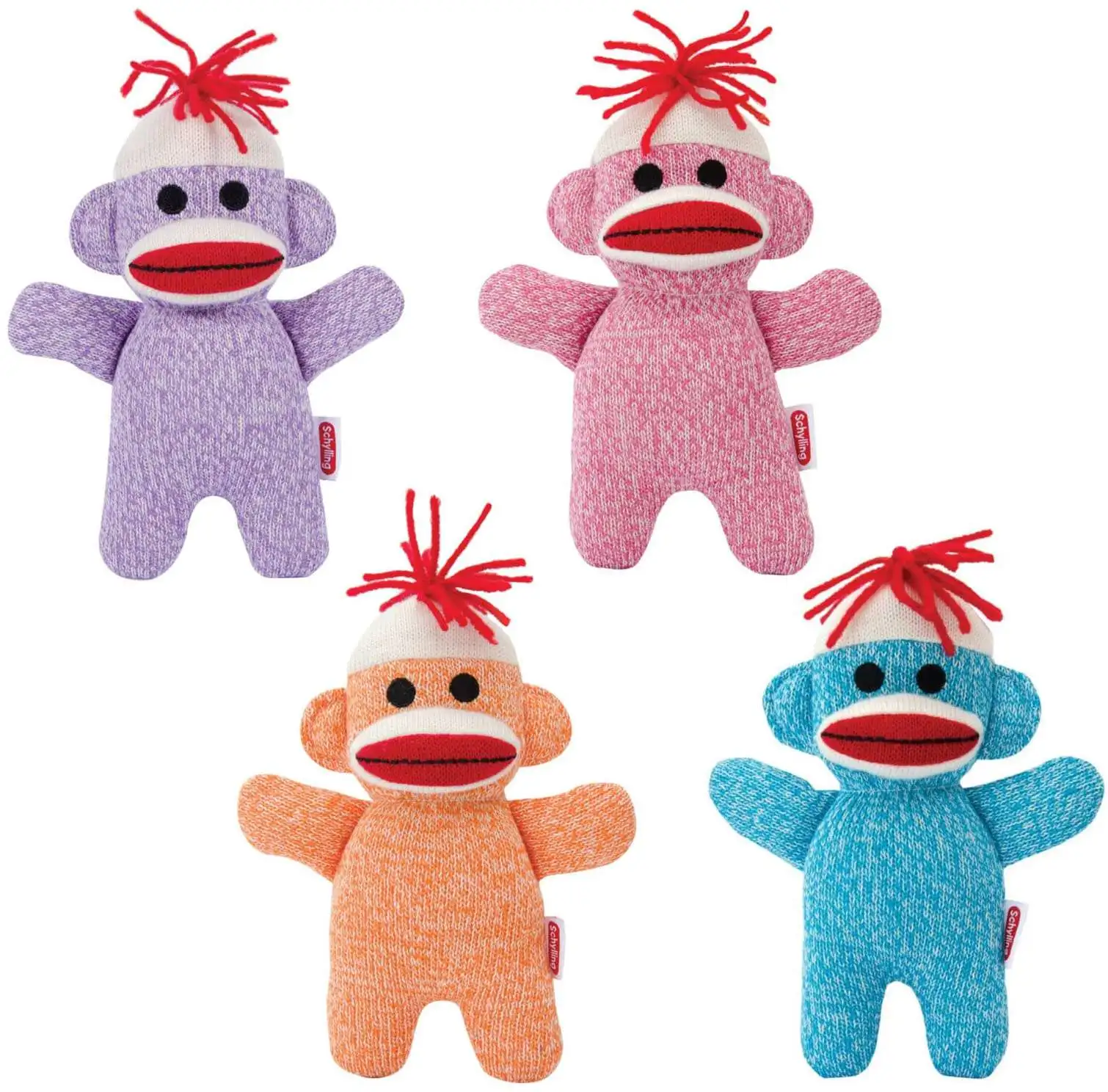 Sock Monkey Babies 7-Inch Plush [1 RANDOM Color Plush]