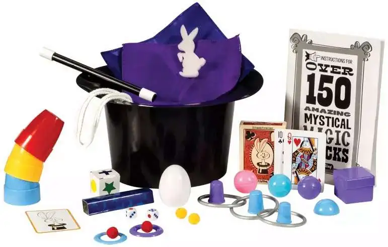 Magic Kit With Rabbit Magic Rabbit The Deluxe Magic Hat Set Schylling - ToyWiz