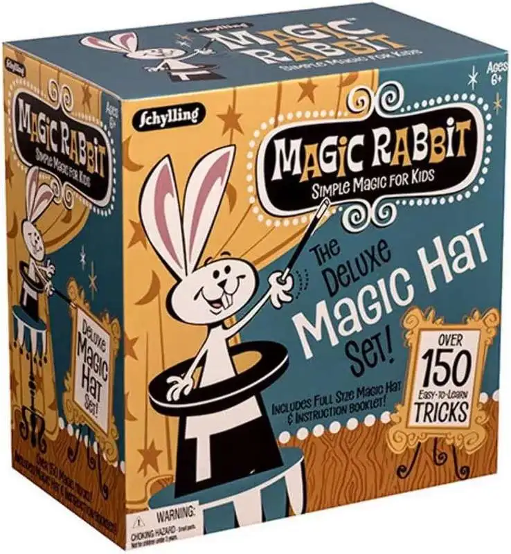 Magic Kit With Rabbit Magic Rabbit The Deluxe Magic Hat Set Schylling - ToyWiz