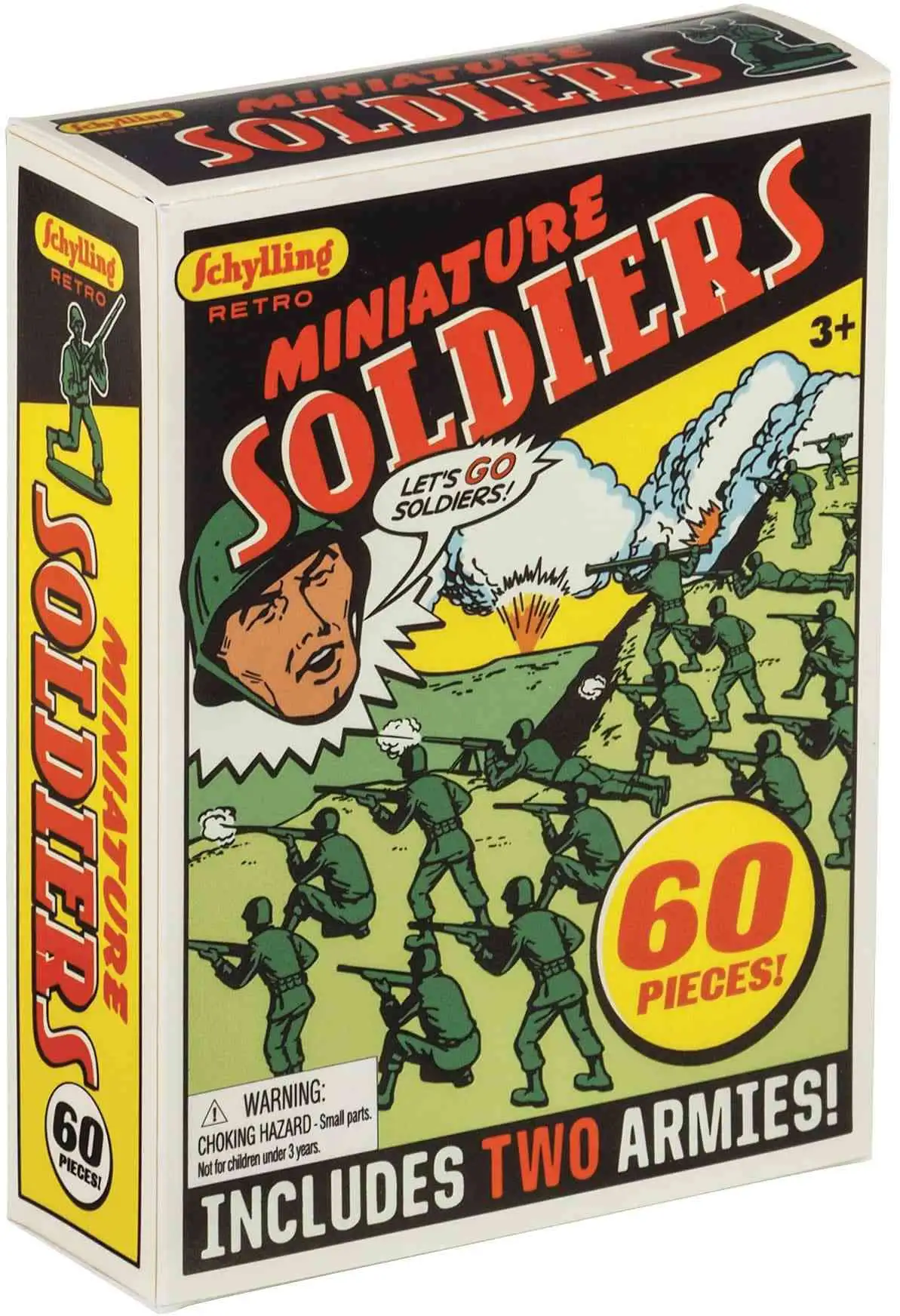Retro Miniature Soldiers Set [60 Pieces, Damaged Package]