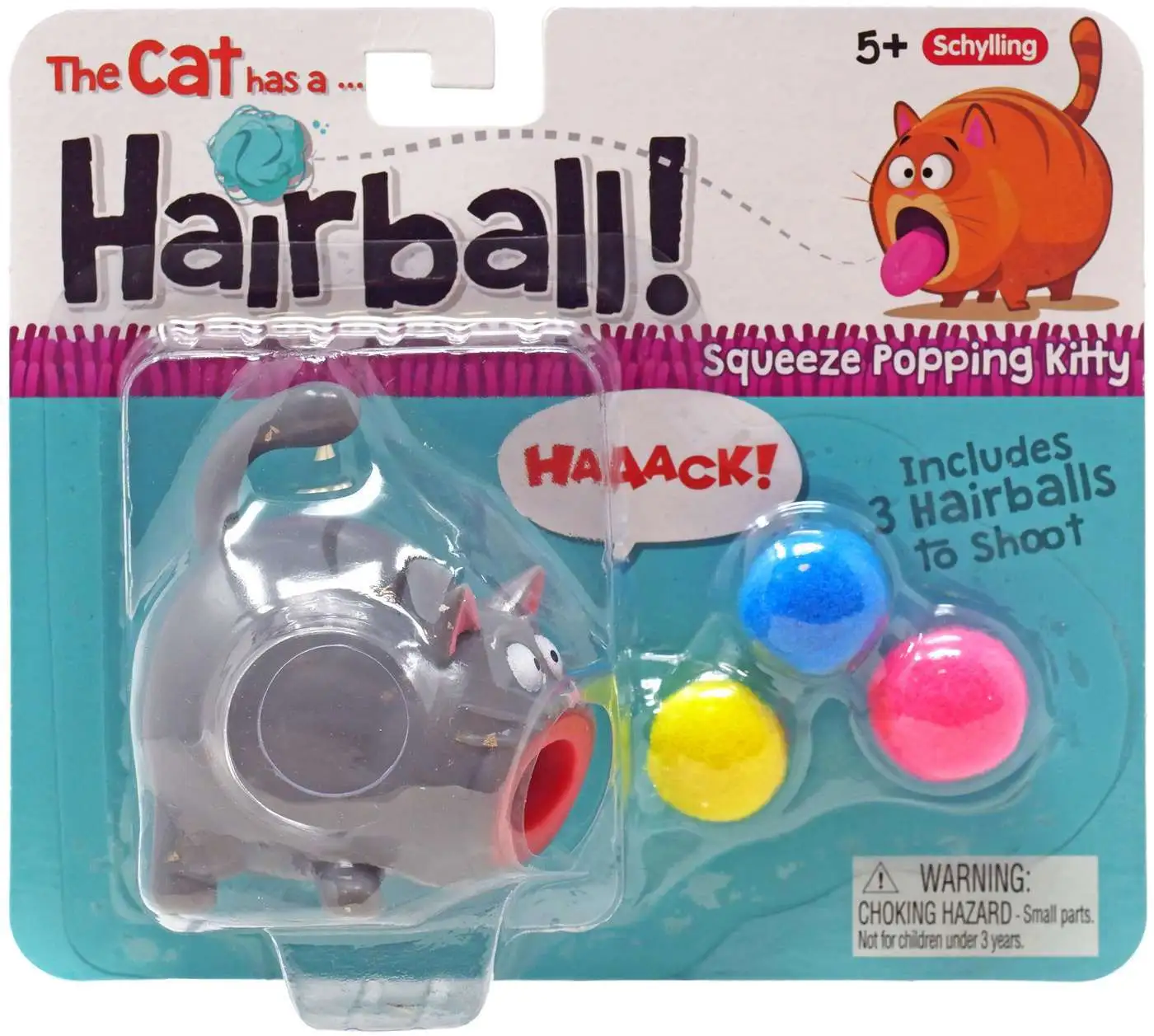 Hairball Kitty [RANDOM COLOR, Damaged Package]