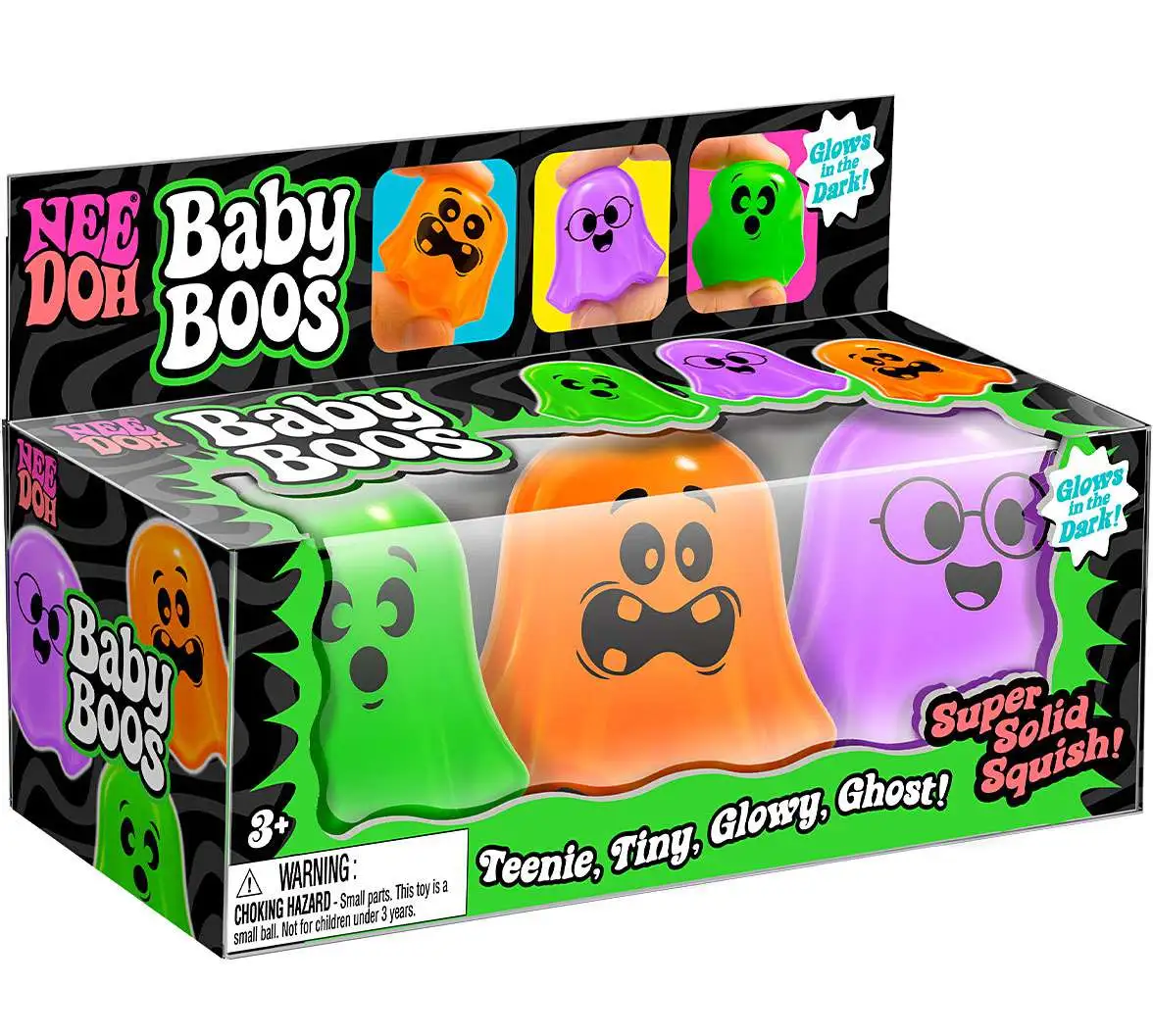 2026 Needohween Baby Boos Stress Ball 3-Pack [Glows in the Dark] (Pre-Order ships July)