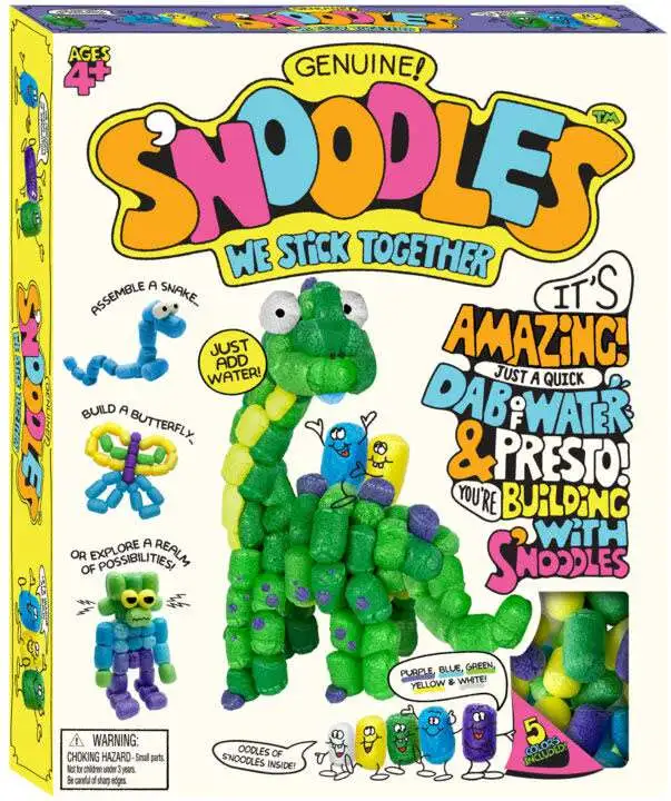 S'Noodles Purple, Blue, Green, Yellow & White Set