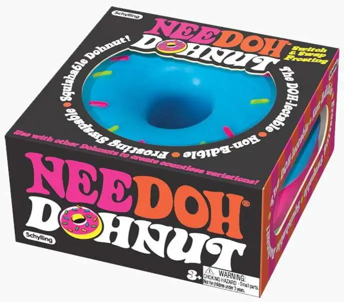 NeeDoh Dohnut Stress Ball [BLUE Frosting]