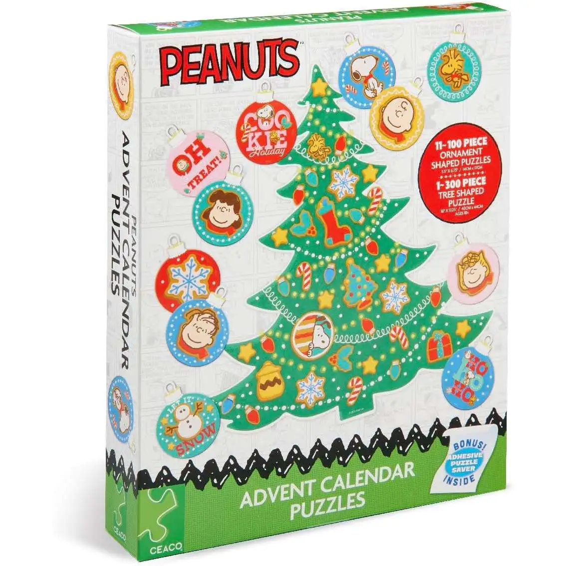 Peanuts A Charlie Brown Christmas Puzzles Advent Calendar Ceaco ToyWiz
