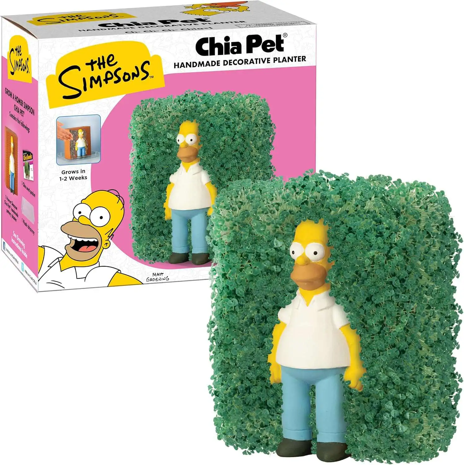 NECA The Simpsons Homer Chia Pet