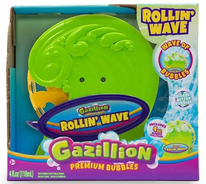 Gazillion Bubbles Rollin' Wave
