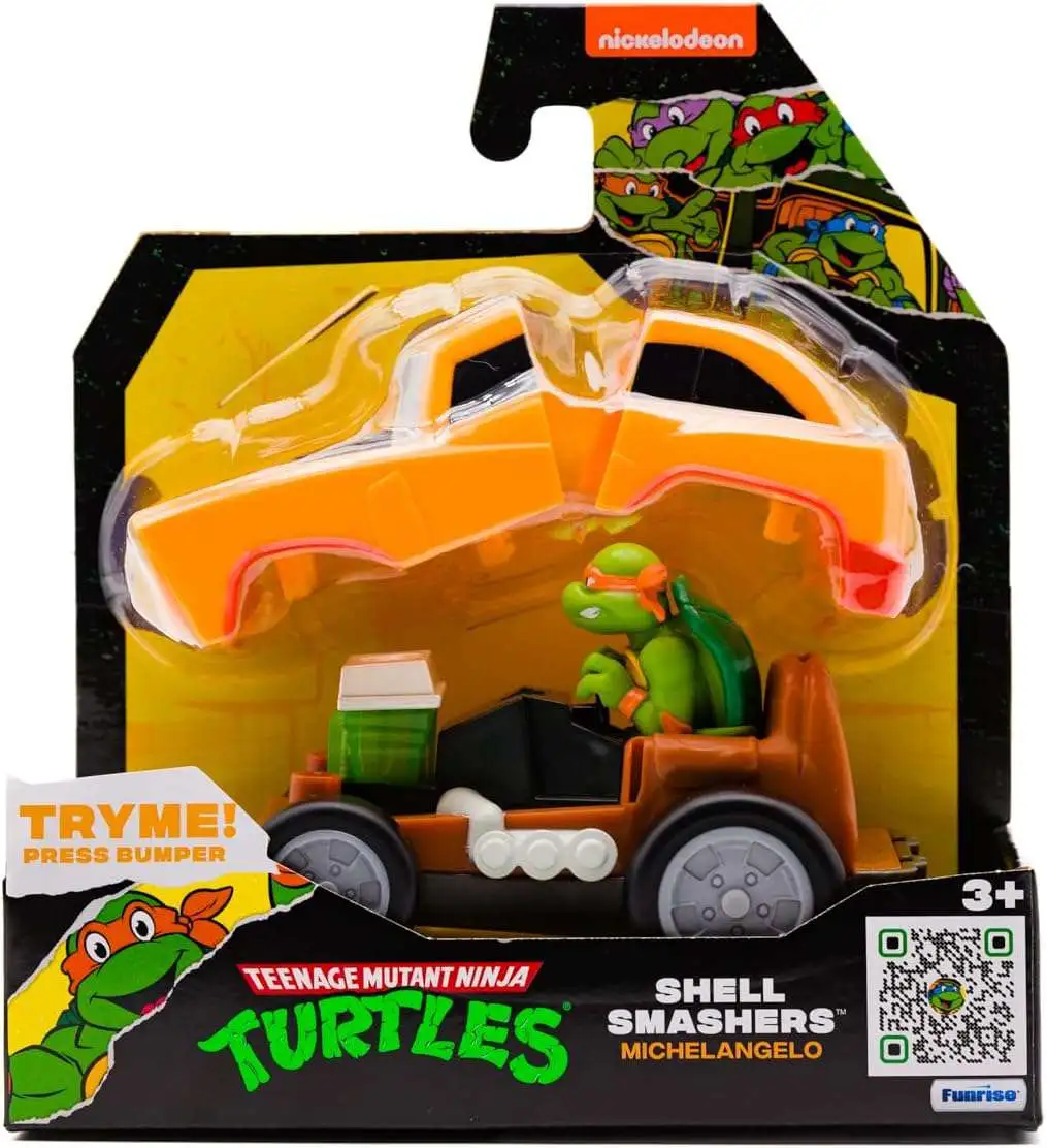 Teenage Mutant Ninja Turtles Nickelodeon Shell Smashers Michelangelo Vehicle