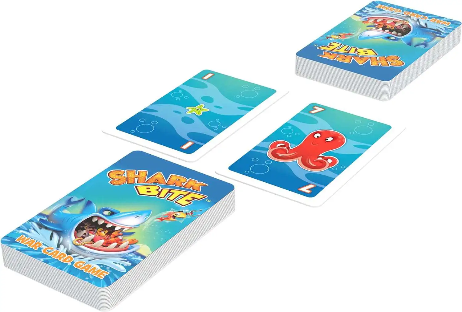 Shark Bite Shark Bite Card Game Pressman Games - ToyWiz