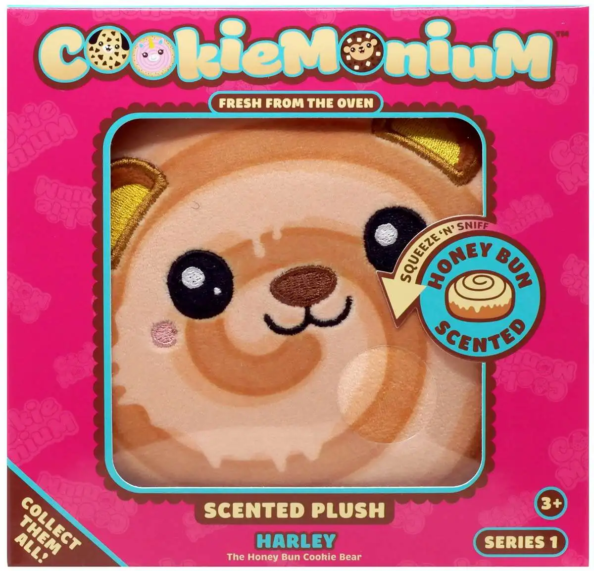 Cookiemonium Harley 6-Inch Scented Cookie Plush