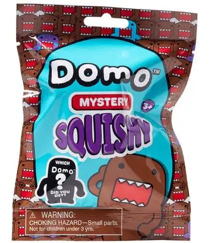 Squishy Domo 3-Inch Mystery Pack [1 RANDOM Figure]