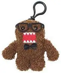 Nerd Domo with Glasses & Bowtie 4-Inch Plush Clip On