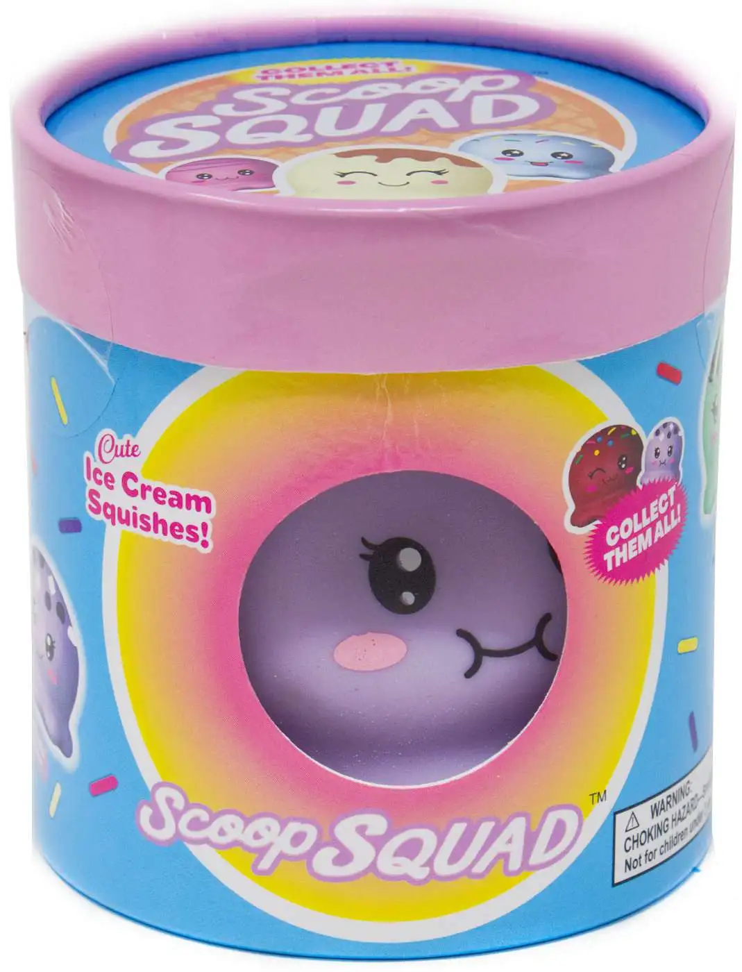 Scoop Squad Ice Cream Squishies Boba Berry Squeeze Toy