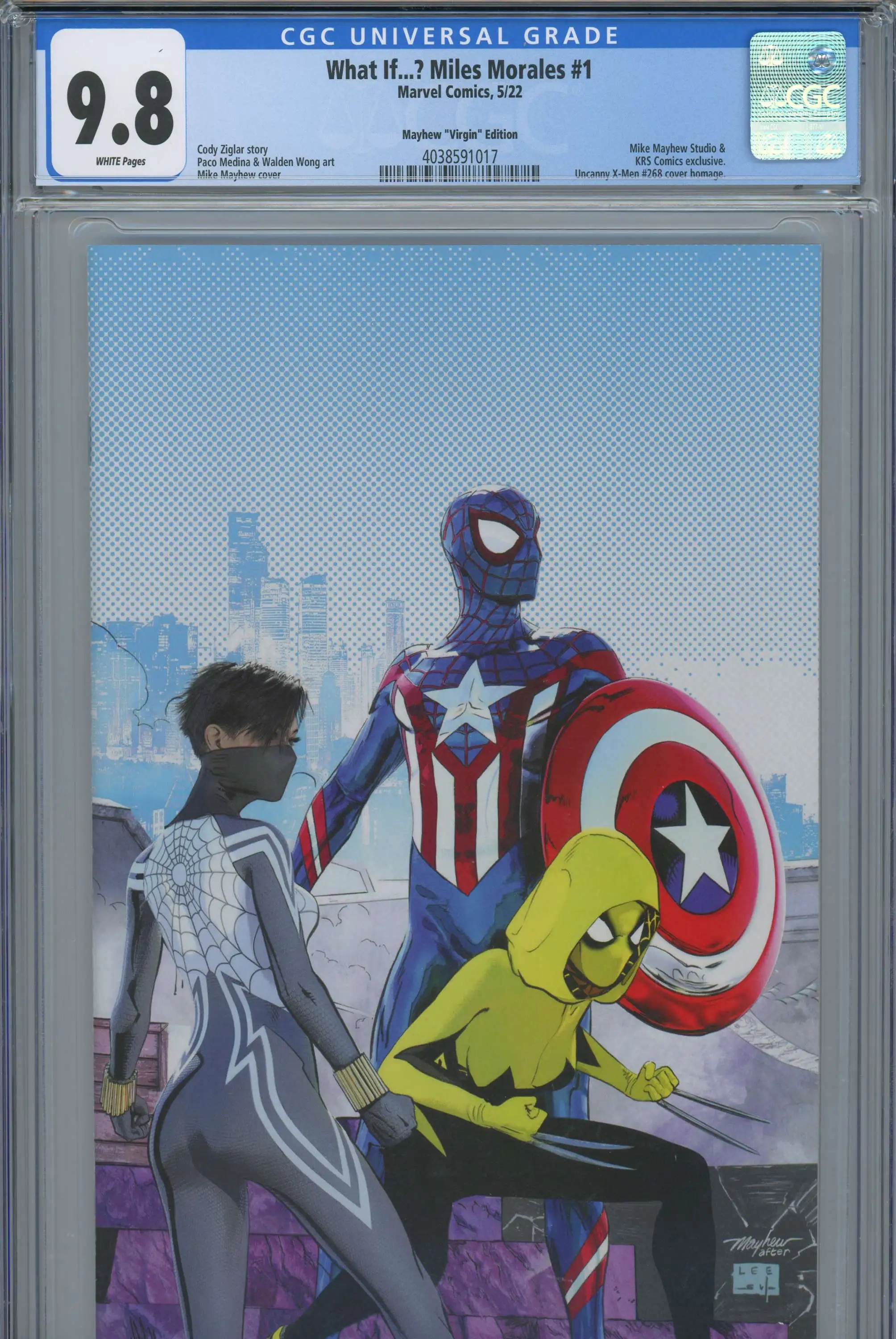 Marvel Comics What If...? Miles Morales #1 2022 Comic Book [CGC 9.8]